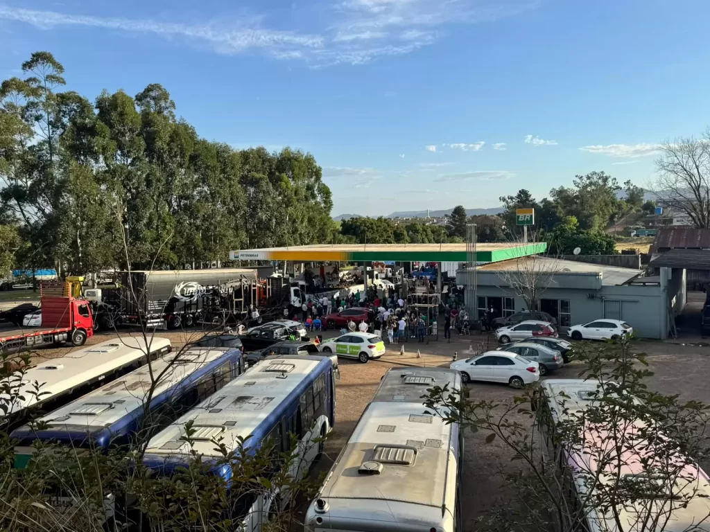 Posto Canteiros é o local de encontro e realização da missa campal há 27 anos / Crédito: Ariana de Oliveira