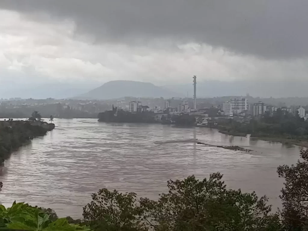 Estrela, foto tirada no moro de Cruzeiro do Sul / Crédito: Jacó Sieben