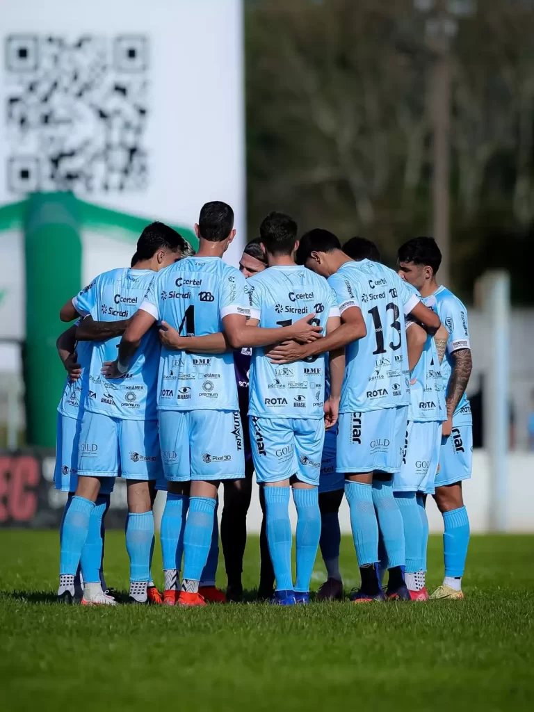 Clube pede união de torcida com jogadores - Crédito: Vinicius Molz Schubert / Divulgação