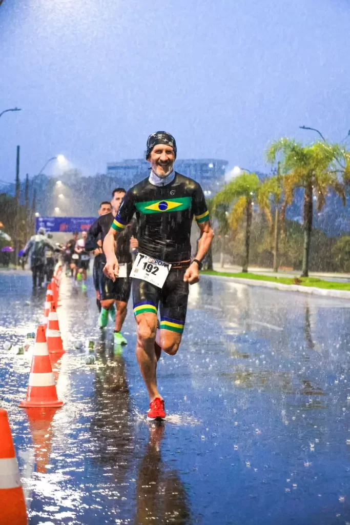 Atleta começou carreira como corredor - Crédito: Arquivo Pessoal
