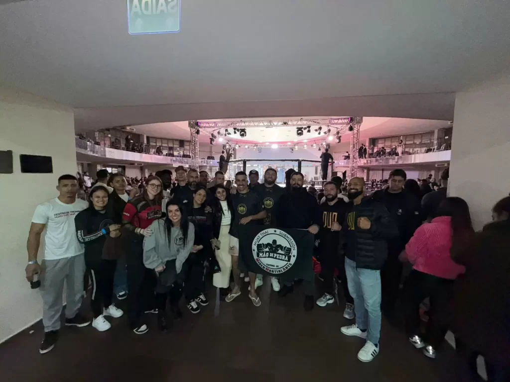 Galera do CT Mão de Pedra compareceu em peso - Crédito: Divulgação