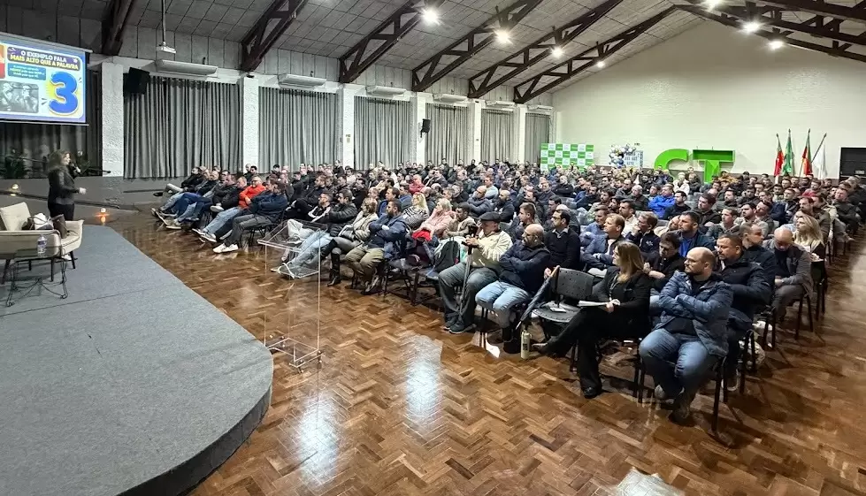Evento ocorreu no Auditório Central do Colégio Teutônia / Crédito: Divulgação Colégio Teutônia / Sara Bergmann Medeiros