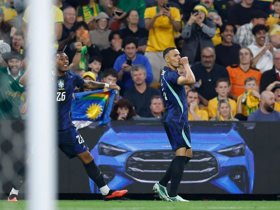 Revelado pelo Grêmio, Vanderson marcou para o Brasil - Crédito: Divulgação