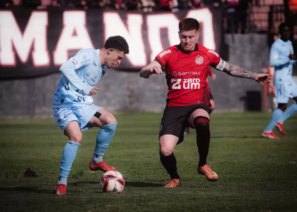 Empate foi ruim para o Lajeadense - Crédito: Gabriel Costa / GE Brasil / Divulgação