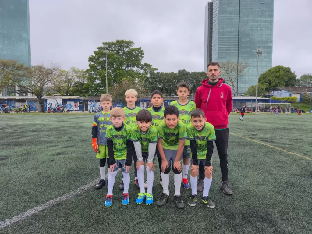 Juventus Certel Sub-10 - Crédito: Divulgação
