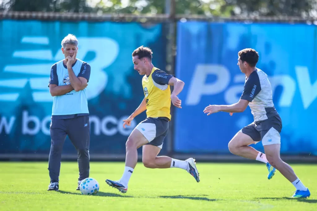 Partida marca a volta de Renato para a Arena - Crédito: Grêmio / Divulgação