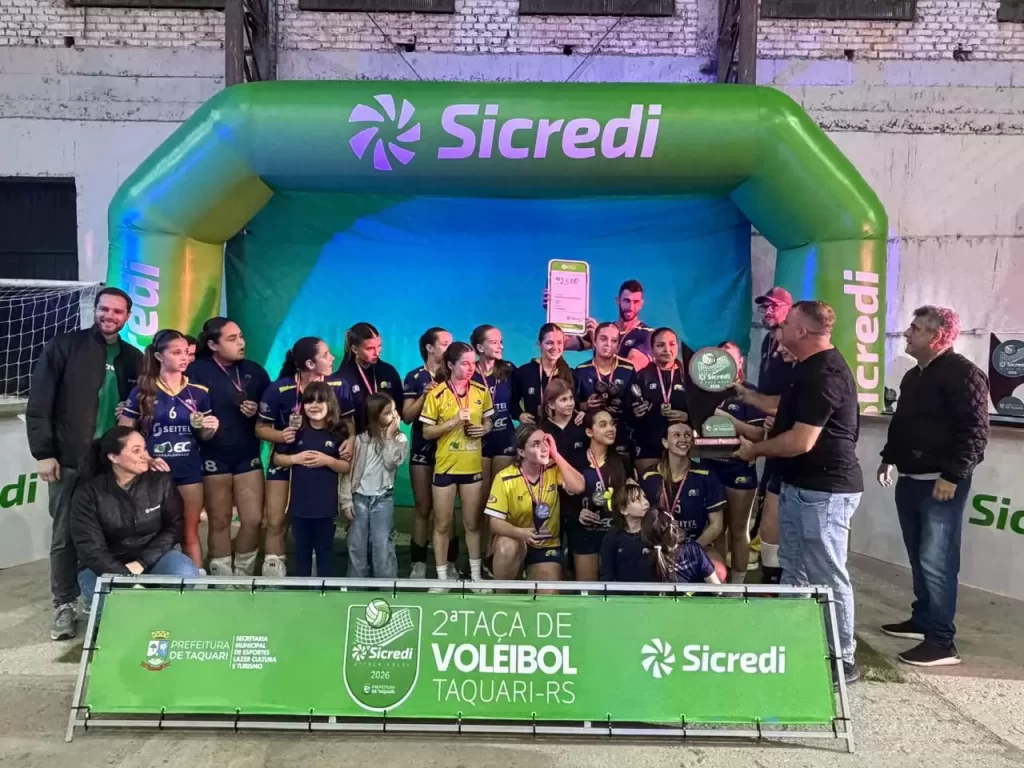 A.S. Escola venceu no Feminino - Crédito: Divulgação