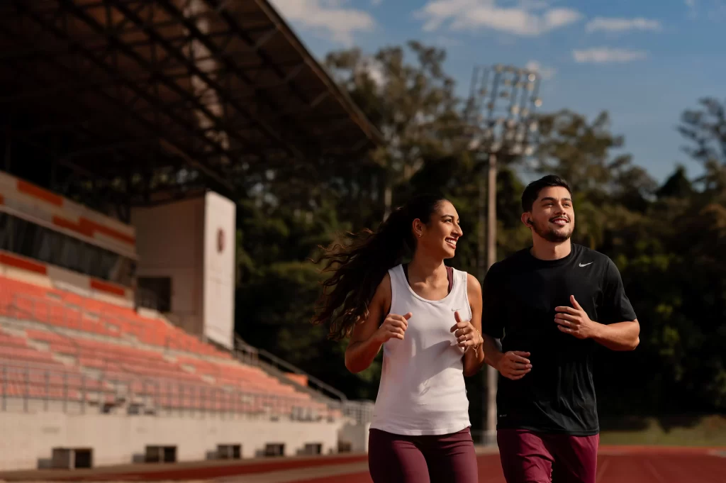 Pista atlética estará aberta inclusive durante a madrugada para realização do evento - Crédito: Crédito - Mateus Scheibel / Divulgação